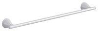 Gedy Genziana handdoekstang 60 cm, roestvrij staal en chroom, wit
