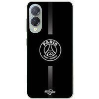Psg Coque Pour Samsung Galaxy S25 Edge psg logo jordan gris fond noir
