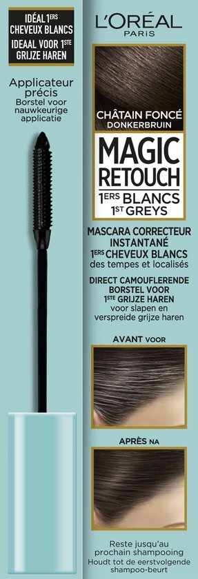 L'Oréal Magic Retouch Precision mascara - Donkerbruin