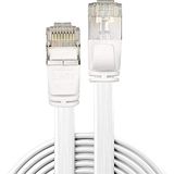 LINDY 47544 RJ45 Netwerkkabel, patchkabel CAT 6A U/FTP 5.00 m Wit Snagless