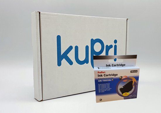 KUPRI - Inktcartridge Alternatief Epson T603XL Zwart - XL - 13 ml