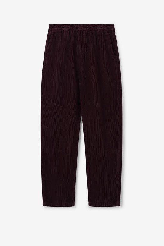 Sissy-Boy Donkerbruine corduroy mid-rise broek