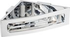 Wenko Turbo-Loc Bralia Hoekrek chroom 35x9cm