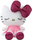 Sakami Merchandise Hello Kitty Red Velvet Dress Plush Figure M 17 cm