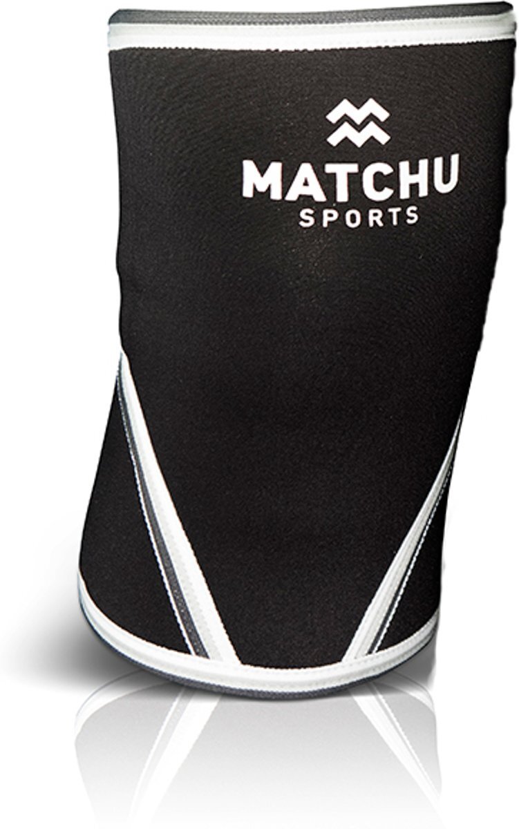 Matchu Sports - Knee Sleeve - 7mm - Maat L - Zwart