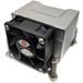 Inter-Tech Q-5 Processor Koeler 6 cm Zwart, Zilver