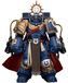 Marneus Calgar Figurine d'action, Échelle 1:18, Armure MKX Gravis, Ultramarines