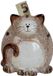 Merkloos / Sans marque Iko-Import Klaus Otte Gmbh Spaarpot Kat Keramiek Bruin 14 cm