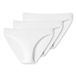 uncover by SCHIESSER Schiesser Uncover by Schiesser Set van 3 damesslips van katoenmix, wit, XXL