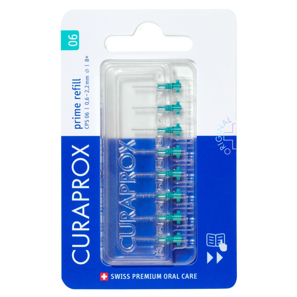 Curaprox Prime Refill 06 - 2,2mm - 8 stuks