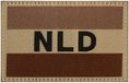 Clawgear badge en caoutchouc Nederland Woestijn