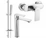 Mexen Royo DQ72 set de douche, chrome