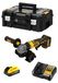 DeWALT Mini-haakslijper DCG404H1T (1 x 5,0 Ah Powerstack accu + oplader DCB1104 + TSTAK II opbergbox)