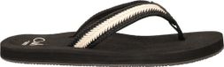 Reef Baja Maria Slippers - Dames synthetische slippers - Black/Vintage