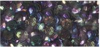 Merkloos Rayher Pailletten - Iriserend Zwart - 6 mm - 4000 stuks