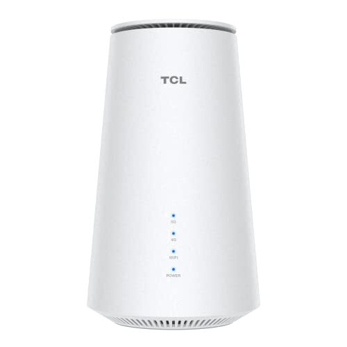 TCL LinkHub HH515V Home Station Router 5G Ultra Fast, Dual Band, Gigabit NFC, SIM-kaart, standaard 3CA, WiFi 6, Hotspot tot 256 gebruikers, geïntegreerde antennes, wit