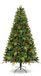 Uten Kunstmatige kerstboom van 1,5 m, met realistische PE-bladeren voor binnen en thuis, kerstboomdecoratie, 500 natuurlijk uitziende PE- en PVC-tips, 23 groepen rode bessen, scharnierende takken