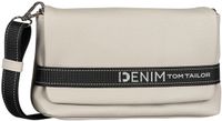 TOM TAILOR schoudertas Marlow Flap Bag No Zip Light Grey Lichtgrijs