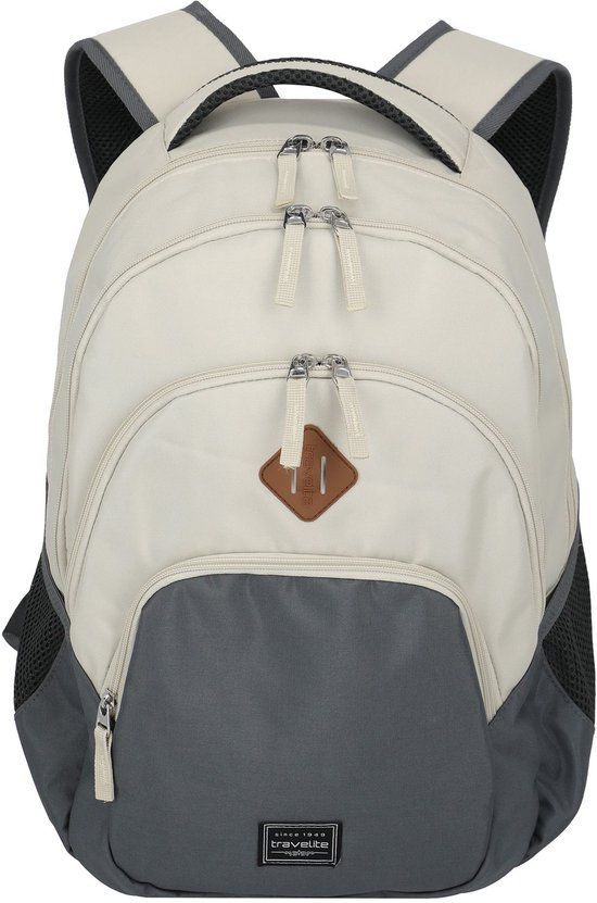 Travelite Basic Melange Backpack 22L Nature / Anthracite