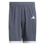 adidas heren Mens Pulse Speed Bball Short Shorts, team onix/white, S