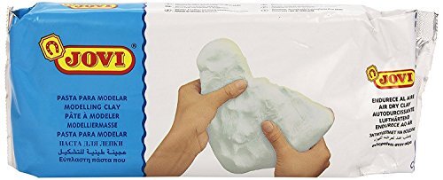 - JOVI Luchtmoding Clay, wit, niet kleurend, perfect voor kunst en handwerk projecten, 2,2 lb.