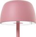 Lindby Terraslamp met dimmer - 1 licht - Gegoten aluminium, kunststof - H: 27 cm - roze