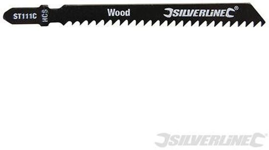 Silverline Figuurzaag bladen 5 pk