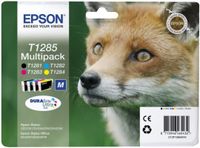 Epson T1285 Multipack - Zwart, Cyaan, Magenta, Geel - Origineel