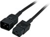 Techtube Pro Apparaatsnoer C20 naar C19 2.5 meter Zwart
