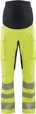 Blåkläder High Vis Zwangerschapsbroek met 4-weg stretch 7100-1642 - High Vis Geel/Zwart - S