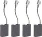 Bosch Set van 2 paar koolborstels voor haakse slijper 1607014171 met automatische snede, 22 x 16 x 6,3 mm, compatibel met Bosch GWS 18-230 19-230 20-230 H 21-230