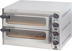 Casselin RVS Pizza Oven 2 kamers Ø 35 cm