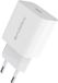 COFI 25W PD Fast Charge 3.0 PPS Type-C chargeur rapide, adaptateur secteur, 3A, compatible avec Android & iPhone, blanc