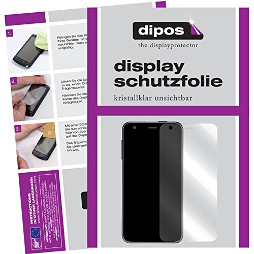 dipos I 6X beschermfolie helder compatibel met Rollei Actioncam 425 folie displaybeschermfolie