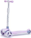 BLACKWHEELS BLINK ROZE - Driewieler Step - Max 25kg - 3 LED Wielen - Verstelbaar & Opvouwbaar - Kinderstep