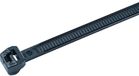 HellermannTyton T18ROS-PA66V0-WH Kabelbinder 100 mm 2.50 mm Wit 100 stuk(s)