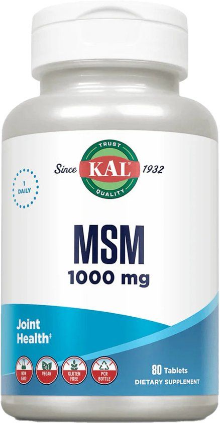 Kal MSM 1000mg Tabletten