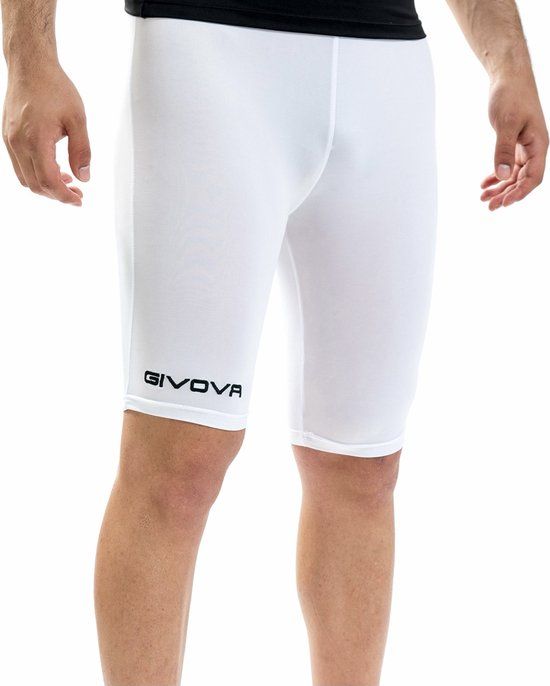Givova Thermo Shorts Bermuda Skin - Wit - Maat M - Unisex