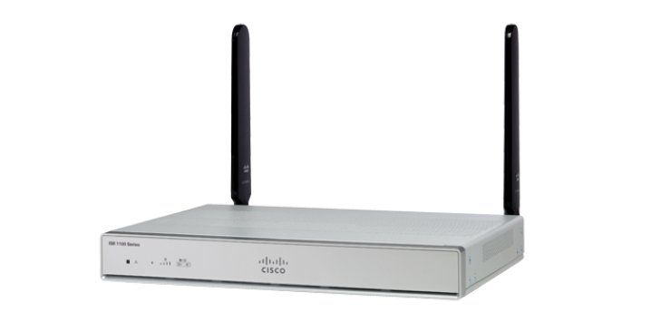 Cisco C1101-4PLTEP Router om neer te zetten grijs