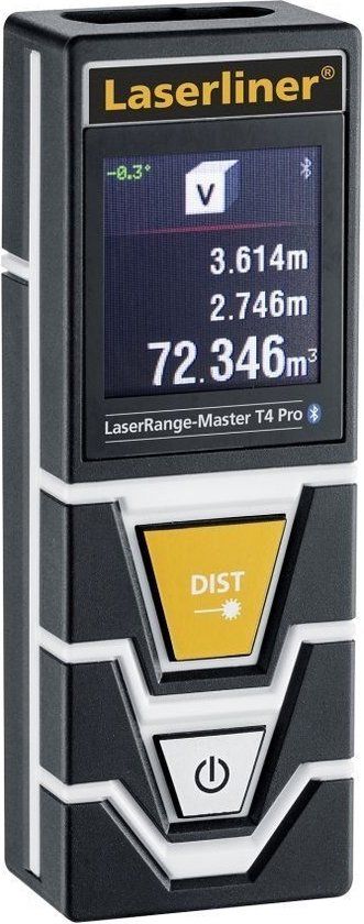 Laserliner LaserRange-Master T4 Pro Afstandsmeter - 40m - Incl. Batterijen