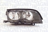 Magneti Marelli 710301157211 koplamp, linker frame zwart