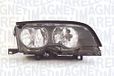 Magneti Marelli 710301157211 koplamp, linker frame zwart