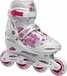 Roces Jokey 3.0 Meisjes Inlineskates - Wit/Roze - Maat 26-29