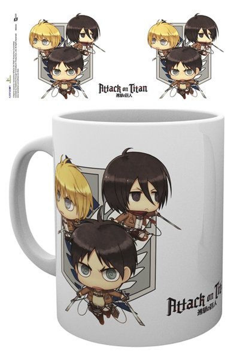 Attack On Titan Season 2 Chibi Trio - Mok