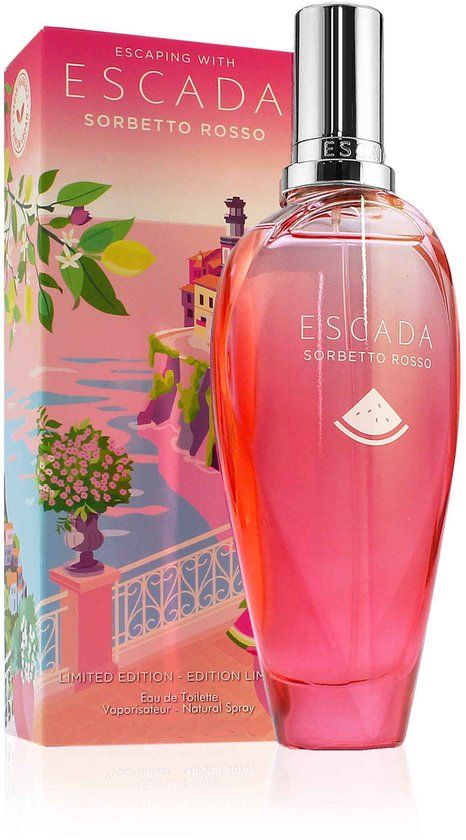 Escada Sorbetto Rosso Eau De Toilette 100ml Spray - Limited Edition