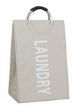King Home C1711018 wasmand Laundry polyester, beige, 30X40X70H