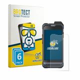 BROTECT Screenprotector 6 Stuks voor Hytera PNC460 Transparant