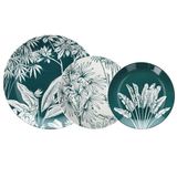 Tognana Palm Beach tafelservies, 18-delig, porselein, groen