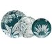 Tognana Palm Beach tafelservies, 18-delig, porselein, groen