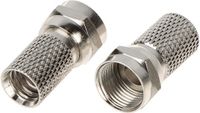 Axing CFS F-type 100stuk(s) f coaxconnector, F- connector
